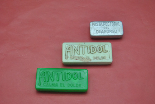 Antiguas Cajas Medicamento Aliviol X2 Y Dr. Andrew  Vintage