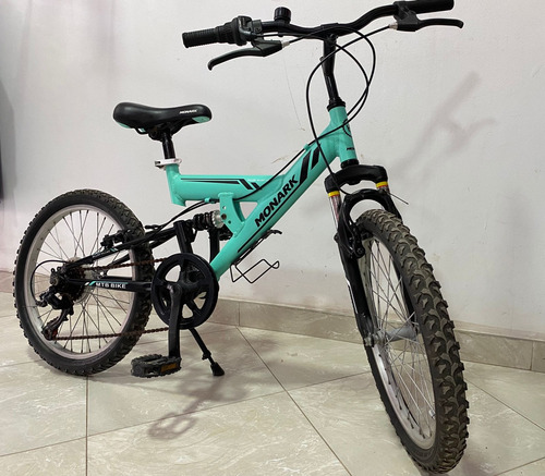 Bicicleta Manork Original Con Amortiguares Y Cambios