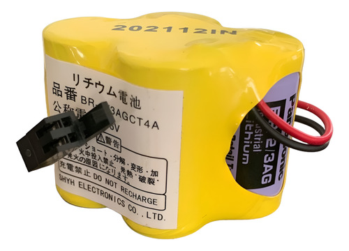 Batería Para Centro De Mecanizado Panasonic Fanuc Cnc Plc