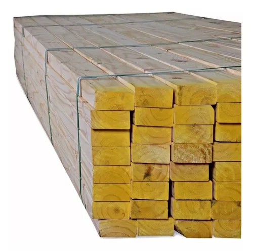 Vigas de madera para techo de pino 10 cm espesor - Madera Hogar