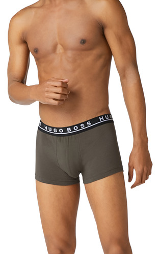 Boxer Trunk Hugo Boss Algodón 3 Pack - Original Y Nuevo