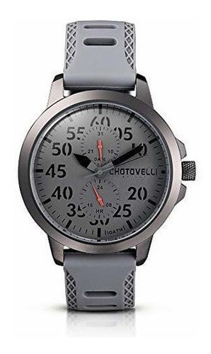 Chotovelli Aviator 3300 Reloj Cronografo Para Hombre Correa 