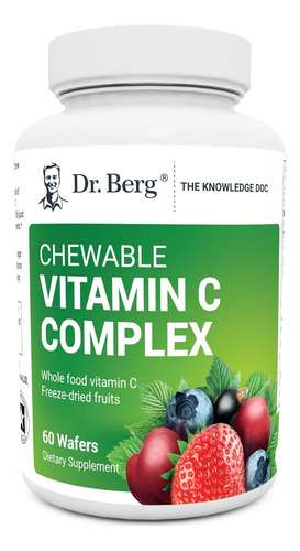 Complejo De Vitamina C Natural De 4 Bayas, Sin Omg
