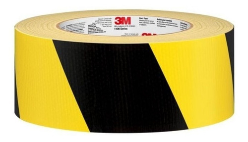 Cinta Multiuso Señalizacion Advertencia Cebrada 48mm X 23m 