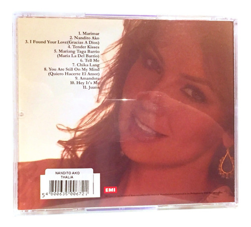 Thalia Cd Nandito Ako Importado