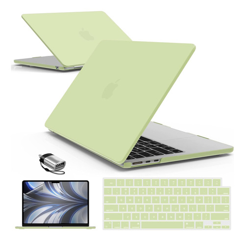 Funda Para Macbook Air 13 M2 Ibenzer - Verde Claro