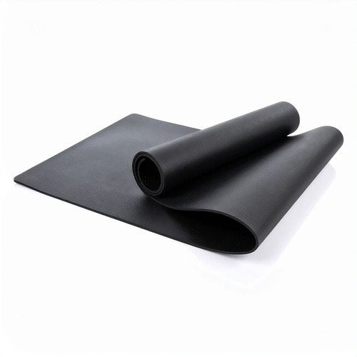 Tapete Portátil Yoga Pilates Fitness Ejercicio Relajación Color Negro 6mm Be Brandless