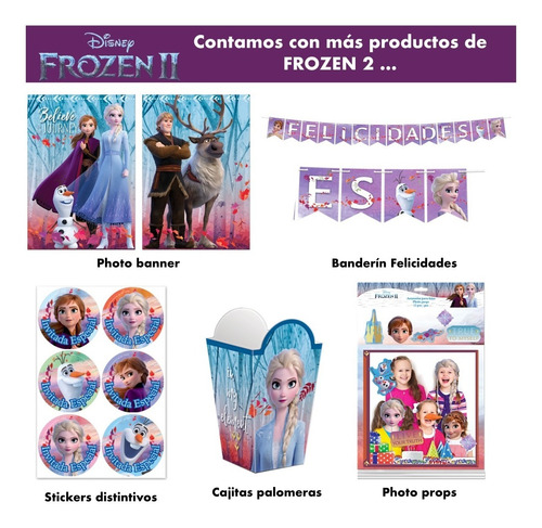 Frozen 2 - Block De Stickers Artículo Fiesta - Pky0m2