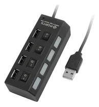 Comprar Hub Usb 4 Puertos Conector Pc Laptop Multiplicador Cargador