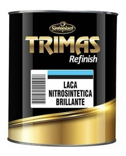 Trimas Laca Nitro Para Muebles Blanco Brillante 4 Litros