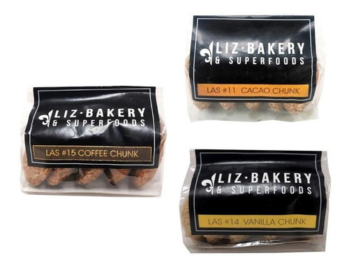 Liz Bakery Mix Galletas Chunk  (3 Paquetes)