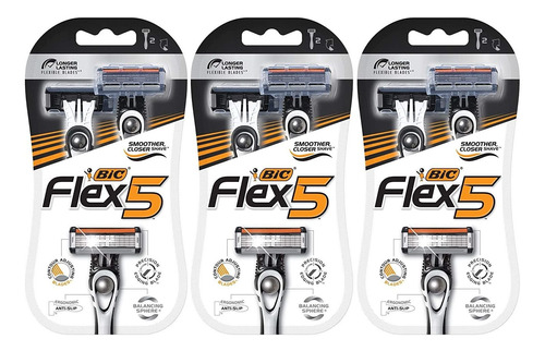 Flex 5 Hombres S 5 Cuchilla De Afeitar Desechable Pack ...