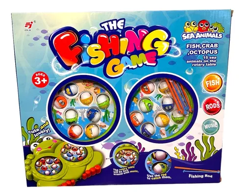 comprar Juego De Mesa Juego De Pesca Fishing Game 16 Peces Fen Jie