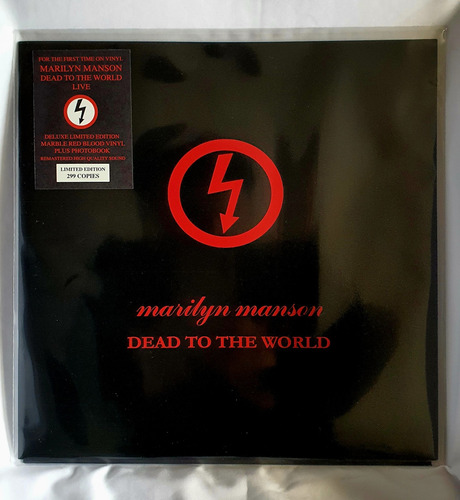 Marilyn Manson Dead To The World Vinyl Limitado 299 Piezas