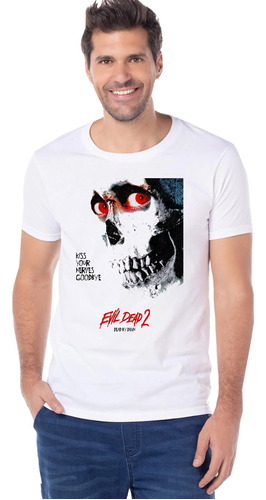 Playera Evil Dead Horror Terror Diseño 36 Playeras Beloma