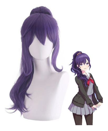 Bh Asahina Mafuyu Peruca Projeto Sekai Peruca De Palco