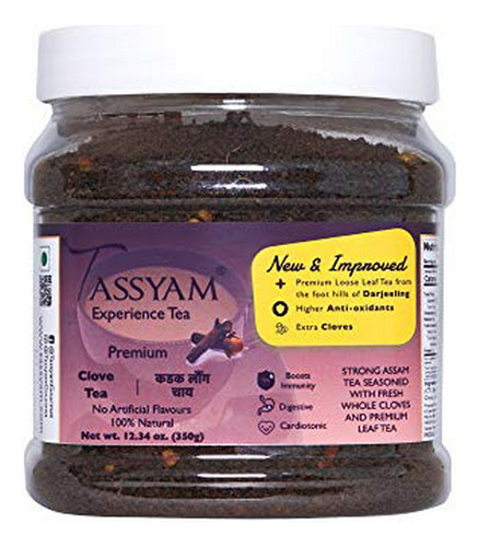 Té De Clavo Assam 350g Jarra Sin Sabores Artificiales