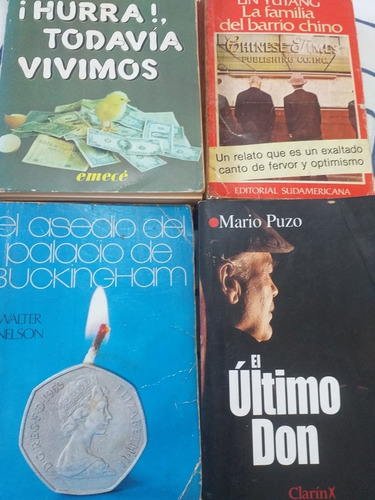 Lote 4 Novelas Random De 4 Editoriales 