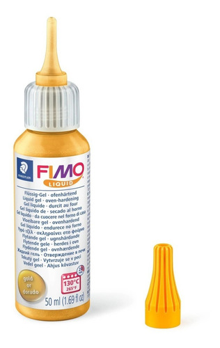 Staedtler Fimo Gel Liquido De Secado Al Horno X 50 Ml Dorado