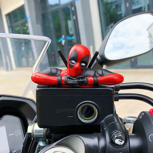 Para 6 Piezas Dead Pool Anime Decoración Del Hogar Y Modelo