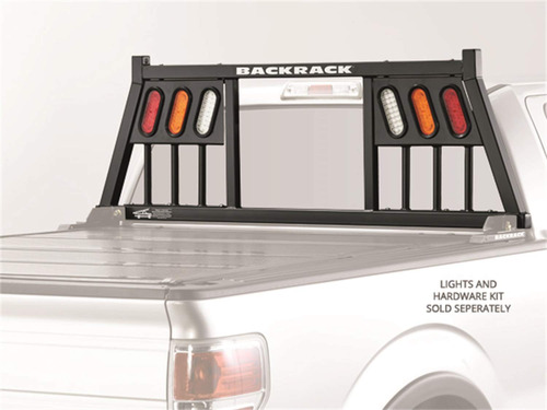 Backrack Bac147tl Estante Abierto Tr Luz Solo Marco Blanco