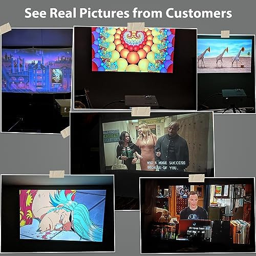 Proyector Con Wifi Y Bluetooth, Proyector De Películas Con