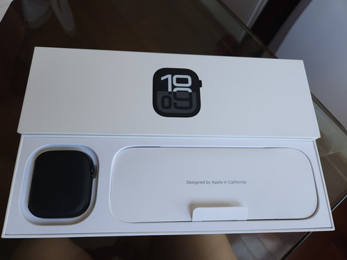 Apple Watch Series 10 (46mm) Celular Aluminio Jet Black Open