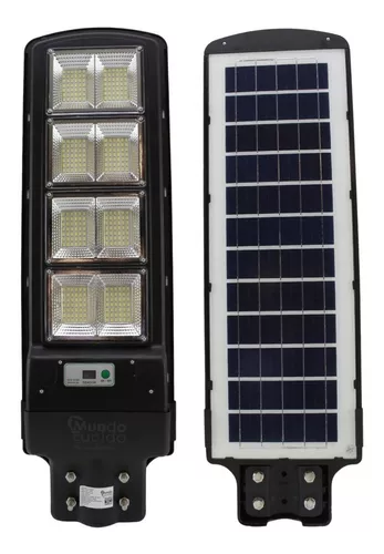 Lámpara Solar Exterior Led 400w Jortan Suburbana Alumbrado