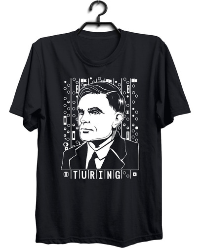 Playera Alan Turing Ciencia Computacion Genio M3584 