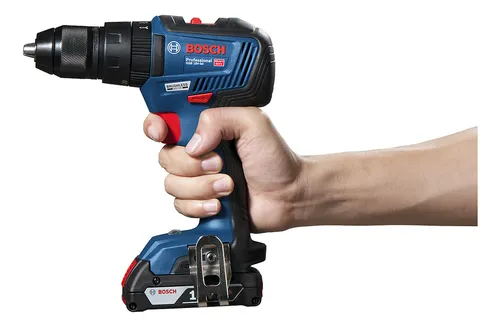 Taladro Atornillador Percutor Bosch Gsb 18v-50 2b Y Maletín