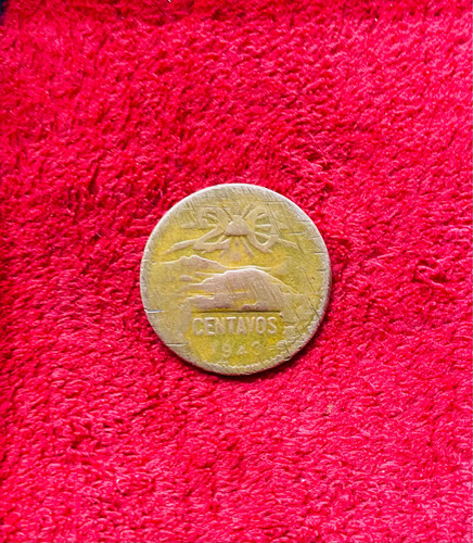 Moneda De 20 Centavos Año De Acuñaciòn 1943