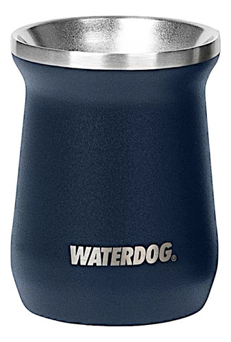 Mate Termico Waterdog Zoilo 160 Ml Acero Color Azul Indigo