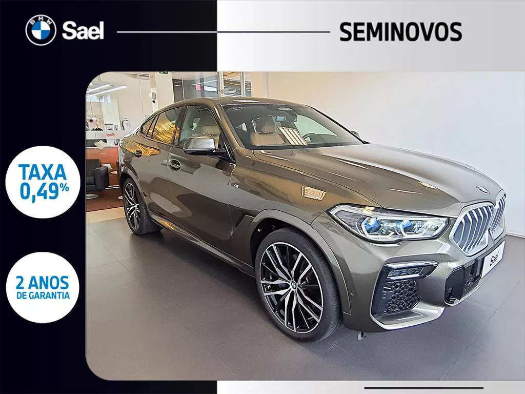 BMW X6 3.0 TWINPOWER GASOLINA XDRIVE40I M SPORT AUTOMÁTICO