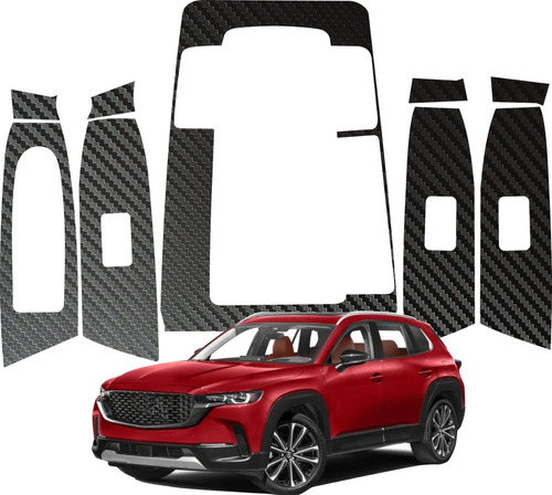 Kit Sticker Puertas/panel Central Mazda Cx-50 Cx50 2023 2024