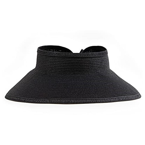 Sombrero De Visera Para Mujer Talla Única Color Negro