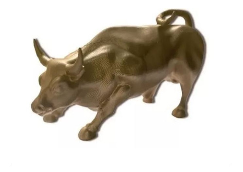 Bull Toro De Wall Street Gris 3d Envio Caba Regalo Especial