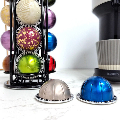 Soporte Metálico Para Cápsulas Café Para Nespresso Vertuo