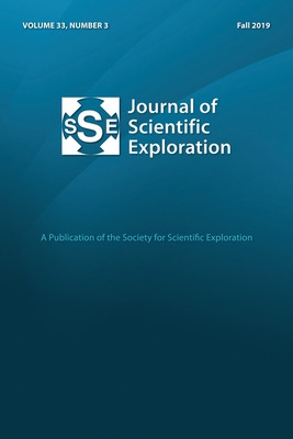 Libro Journal Of Scientific Exploration 33: 3 Fall 2019 -...