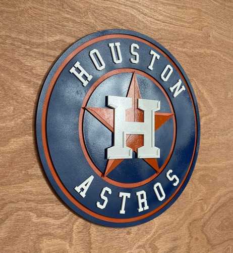 Astros De Houston, Logo En Madera Mdf | Meses sin intereses Astros De Houston, Logo En Madera Mdf | Meses sin intereses