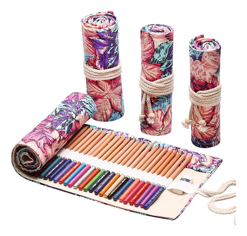 ~? Diyomr 24/36/72 Ranuras Pencil Wrap Pencil Rolls, Artist 