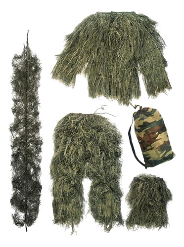 Traje Ghillie Para Adultos, Conjunto De Uniforme Para