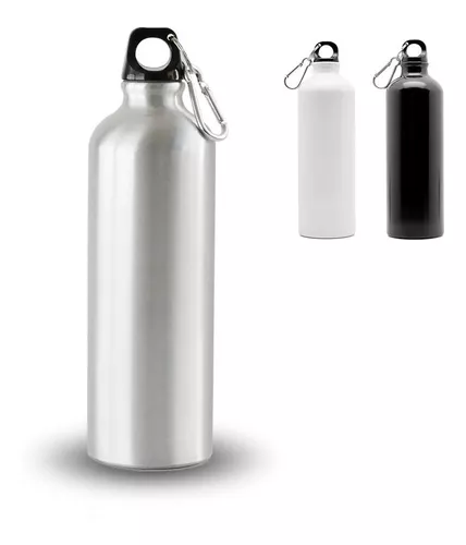 Botella de Aluminio 750 ml Para Impresión Logo Publicitaria