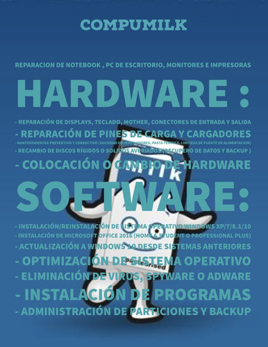 Imagen 4 de 6 de Servicio Técnico Reparación De Notebook, Pc, Servidores