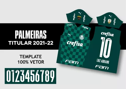 Pacote Artes Times Brasileiros 2021-22 Vetor Camisas