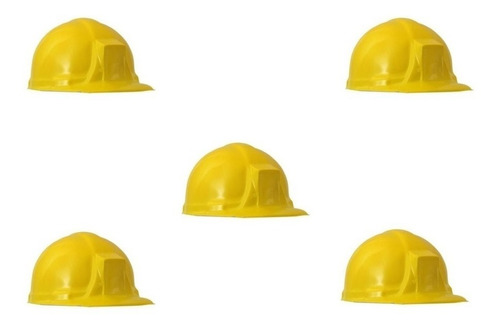 Pack X 15 - Casco Constructor - Arquitecto - Cotillón