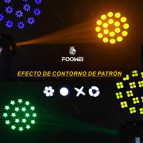 200w Luz De Escenario Con Faro Móvil De Haz De 18 Prisma