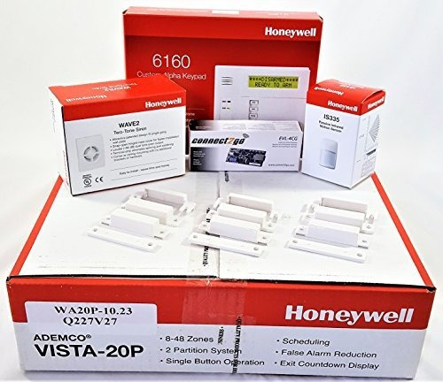 Kit De Vigilancia De Honeywell Vista 20p Cableados Auto 6160