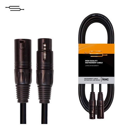 Cable Xlr (cannon) Profesional 6 Metros Microfono - Zipp 120