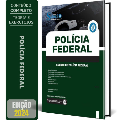 Apostila Polícia Federal Pf 2024 - Agente De Polícia Federal
