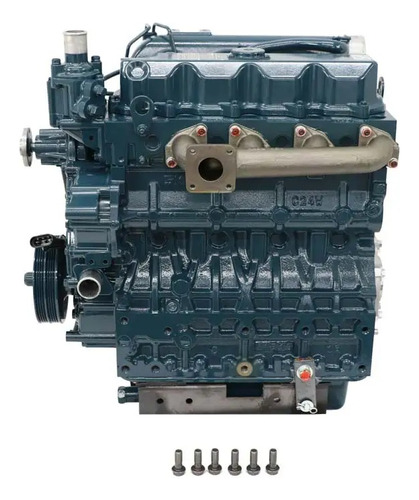 4 Pistão Std Motor Kubota V2403 Bobcat 6698104